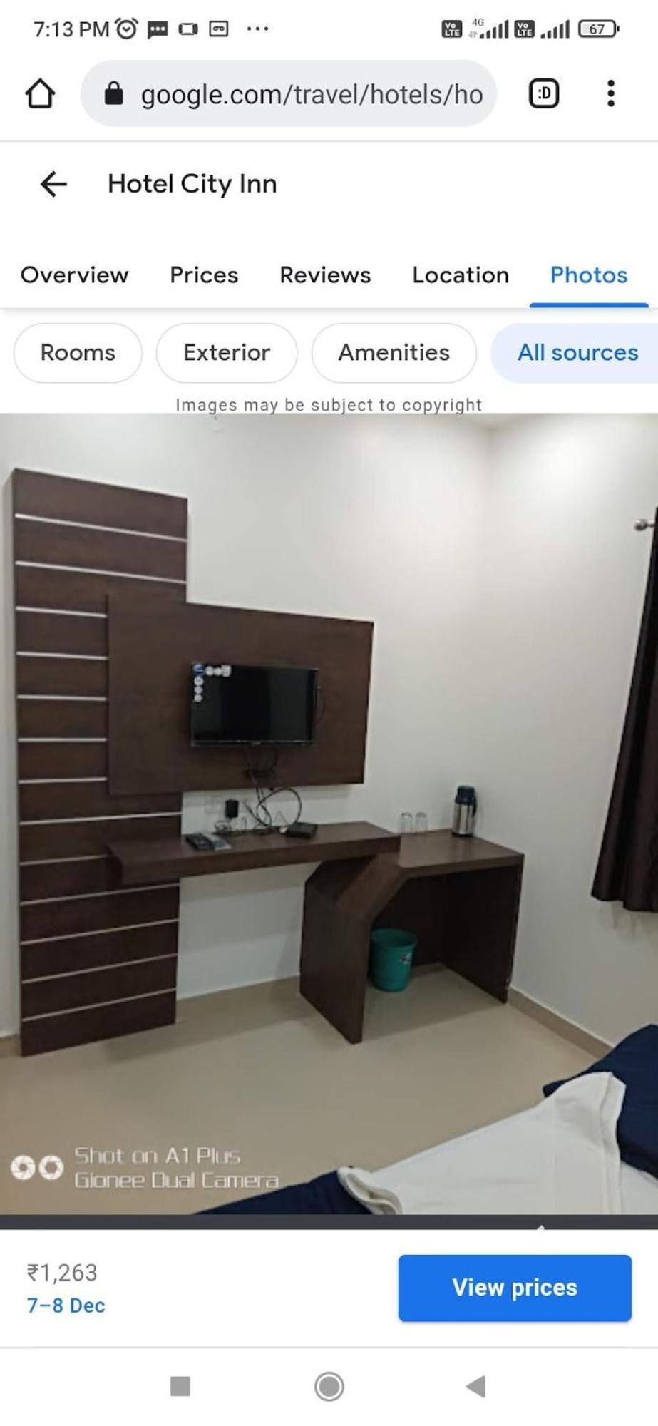 Hotel City Inn Gaya Exteriör bild